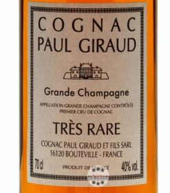 Paul Giraud Très Rare Cognac 7 Paul Giraud Très Rare Cognac -Getränke Geschäft paul giraud cognac tres rare 07 1