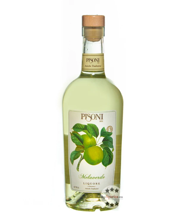 Pisoni Melaverde Grüner Apfel Likör 3 Pisoni Melaverde Grüner Apfel Likör