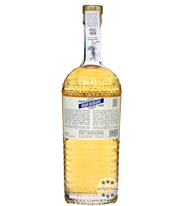 Poli Vermouth Gran Bassano Bianco 5 Poli Vermouth Gran Bassano Bianco – Bild 3