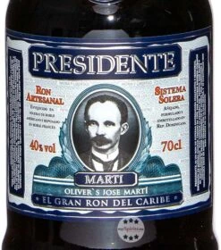 Presidente Rum 23 Sistema Solera -Getränke Geschäft presidente rum 23 07l 6