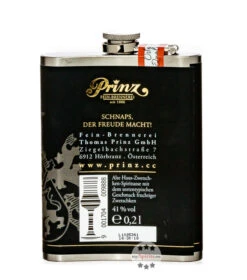 Prinz Flachmann Alte Williams-Christ-Birne 0,2l -Getränke Geschäft prinz alte williams christ birne 02 liter flachmann 1