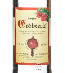 Prinz Erdbeerla -Getränke Geschäft prinz erdbeerla schnaps 34 1 liter 3