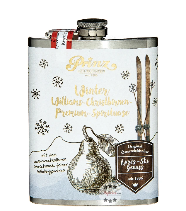 Prinz Flachmann Winter Williams-Christbirne 0,2l 3 Prinz Flachmann Winter Williams-Christbirne 0,2l