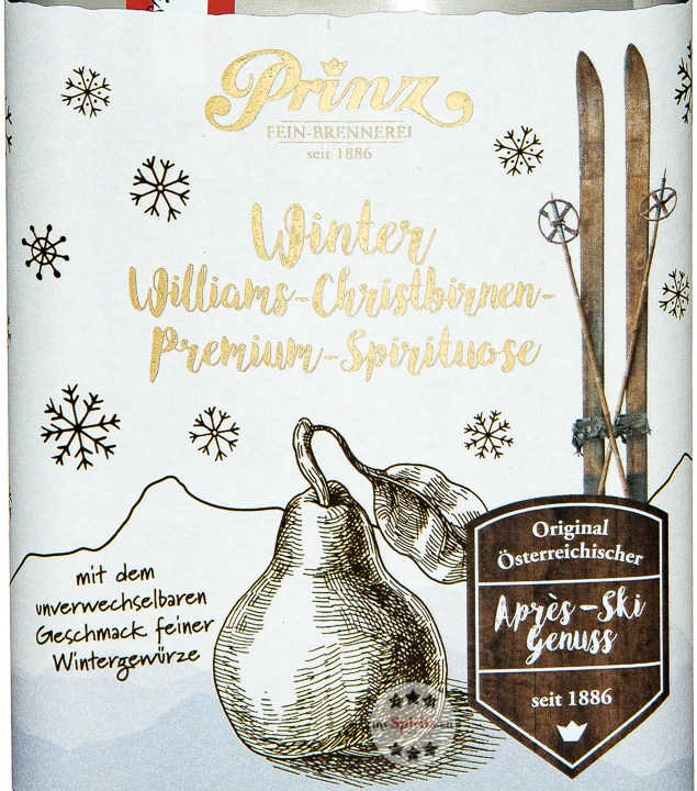 Prinz Flachmann Winter Williams-Christbirne 0,2l 4 Prinz Flachmann Winter Williams-Christbirne 0,2l – Bild 2