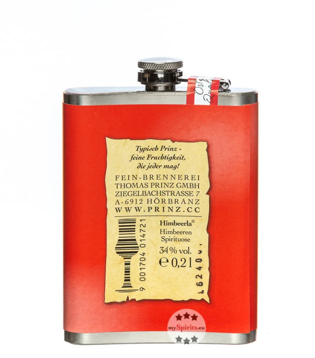 Prinz Flachmann Himbeerla 0,2l 5 Prinz Flachmann Himbeerla 0,2l – Bild 3