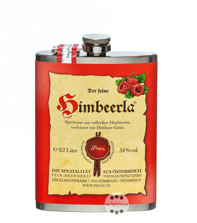 Prinz Flachmann Himbeerla 0,2l 3 Prinz Flachmann Himbeerla 0,2l