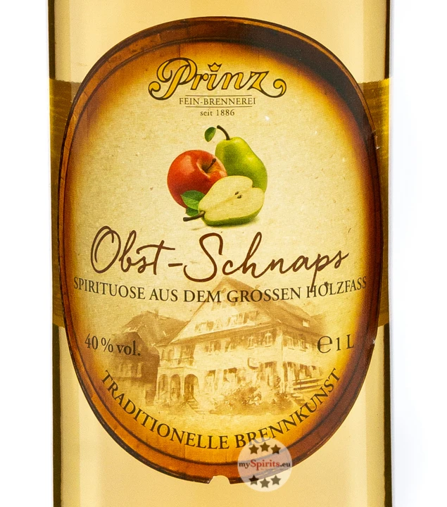 Prinz Obstschnaps Aus Dem Holzfass 40 % 4 Prinz Obstschnaps Aus Dem Holzfass 40 % – Bild 2