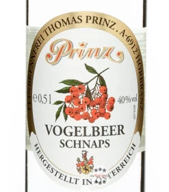 Prinz Vogelbeer-Schnaps 0,5 L -Getränke Geschäft prinz vogelbeer schnaps 05 liter 3