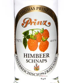 Prinz Himbeer-Schnaps 0,7l -Getränke Geschäft prinz himbeer schnaps 40 prozent 07 l