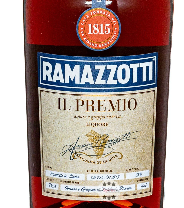 Ramazzotti Il Premio Liquore 4 Ramazzotti Il Premio Liquore – Bild 2