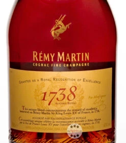 Rémy Martin 1738 Cognac Accord Royal -Getränke Geschäft remy martin 1738 cognac accord royal 07 liter 4