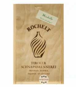 Rochelt Mirabelle -Getränke Geschäft rochelt mirabelle 0 35 liter flasche holzkiste
