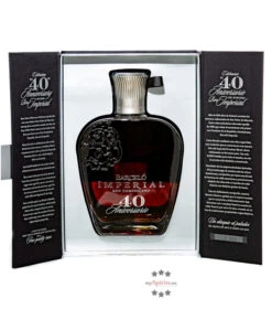 Ron Barcelo Imperial Premium Blend 40 Aniversario Rum -Getränke Geschäft ron barcelo imperial premium blend 40 rum 07 liter 10