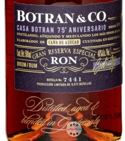 Botran & Co. Gran Reserva Especial Geschenkbox -Getränke Geschäft ron botran gran reserva especial rum geschenkbox 8