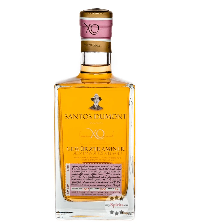 Santos Dumont XO Gewürztraminer Spirit Drink 3 Santos Dumont XO Gewürztraminer Spirit Drink