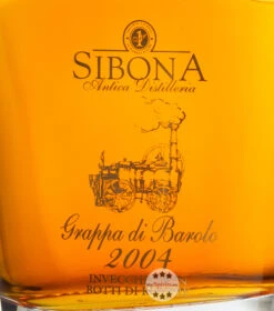 Sibona Grappa Di Barolo Invecchiata Millesimata -Getränke Geschäft sibona grappa di barolo invecchiata 0 7 liter flasche 4