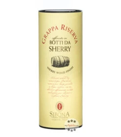 Sibona Grappa Riserva Botti Da Sherry -Getränke Geschäft sibona grappa riserva botti da sherry 0 5 liter flasche 2
