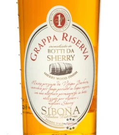 Sibona Grappa Riserva Botti Da Sherry -Getränke Geschäft sibona grappa riserva botti da sherry 0 5 liter flasche 5