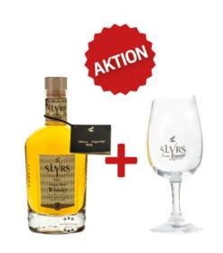 Slyrs Single Malt Whisky & Nosing-Glas