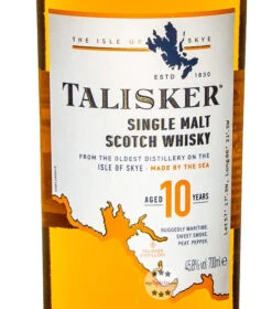 Talisker 10 Jahre Single Malt Scotch Whisky -Getränke Geschäft talisker 10 jahre whisky 07 liter 4