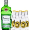 Tanqueray London Dry Gin & Thomas Henry Tonic Set -Getränke Geschäft tanqueray london dry gin 07l 5er thomas henry tonic