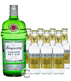 Tanqueray London Dry Gin & Fever-Tree Indian Tonic Set