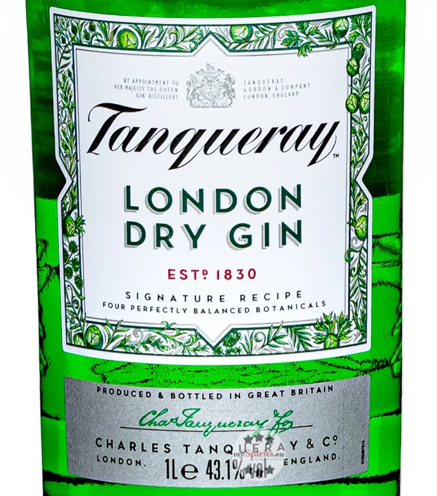 Tanqueray London Dry Gin 1l - 43,1 % Vol. 4 Tanqueray London Dry Gin 1l - 43,1 % Vol. – Bild 2