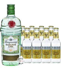 Tanqueray Rangpur Gin & 8 X Fever-Tree Indian Tonic Water
