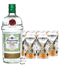 Tanqueray Gin Rangpur & 10 X 1724 Tonic Water