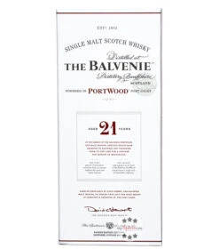 Balvenie Portwood 21 Jahre Single Malt Whisky -Getränke Geschäft the balvenie 21 jahre portwood whisky 07 liter 2