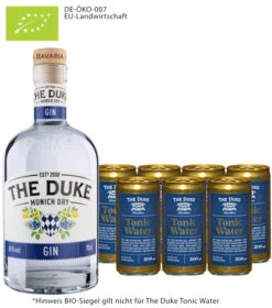 The Duke Munich Dry Gin Bio & The Duke Tonic Set