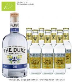The Duke Gin Bio & Fever-Tree Indian Tonic Set