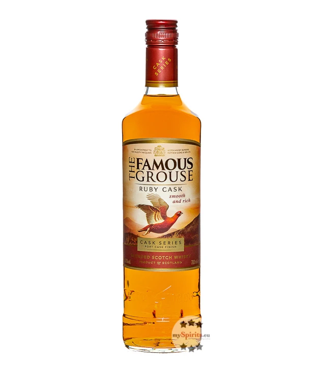 The Famous Grouse Ruby Cask Blended Scotch Whisky 3 The Famous Grouse Ruby Cask Blended Scotch Whisky