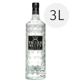 Three Sixty Vodka 3l