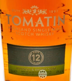 Tomatin 12 Jahre Highland Single Malt Whisky -Getränke Geschäft tomatin 12 jahre whisky 07 liter 5
