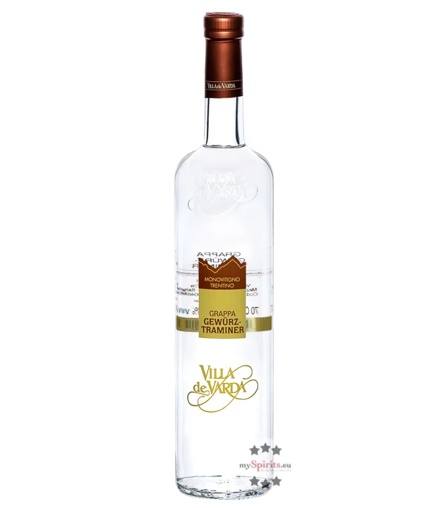 Villa De Varda Grappa Gewürztraminer Monovitigno 3 Villa De Varda Grappa Gewürztraminer Monovitigno
