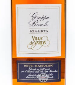 Villa De Varda Grappa Barolo Riserva Gran Cru -Getränke Geschäft villa de varda grappa barolo riserva gran cru 07 4
