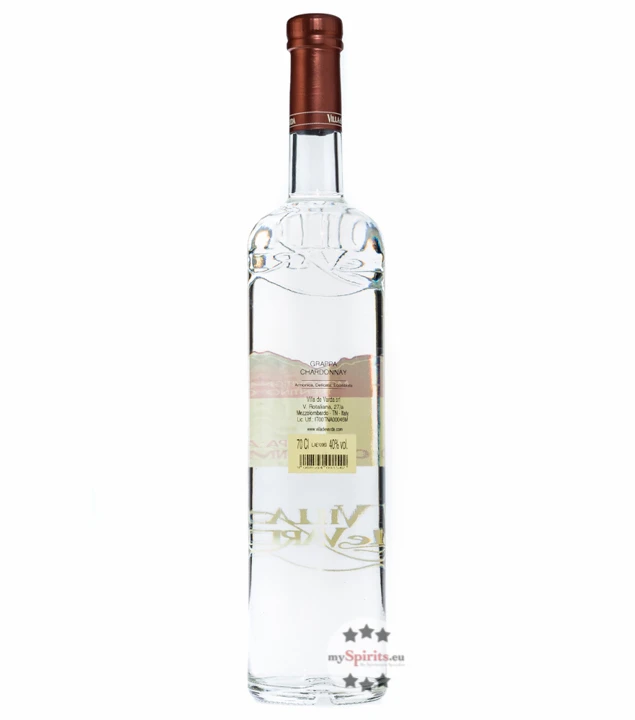 Villa De Varda Grappa Chardonnay Monovitigno 5 Villa De Varda Grappa Chardonnay Monovitigno – Bild 3