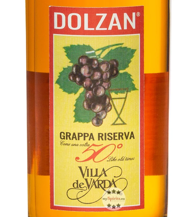 Villa De Varda Dolzan 50° Grappa Riserva 6 Villa De Varda Dolzan 50° Grappa Riserva – Bild 4