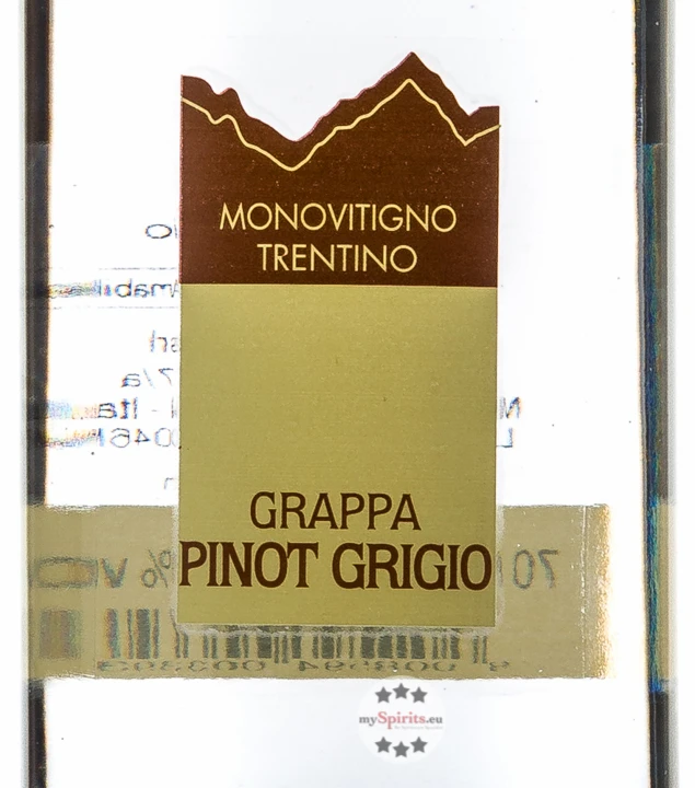 Villa De Varda Grappa Pinot Grigio Monovitigno 4 Villa De Varda Grappa Pinot Grigio Monovitigno – Bild 2