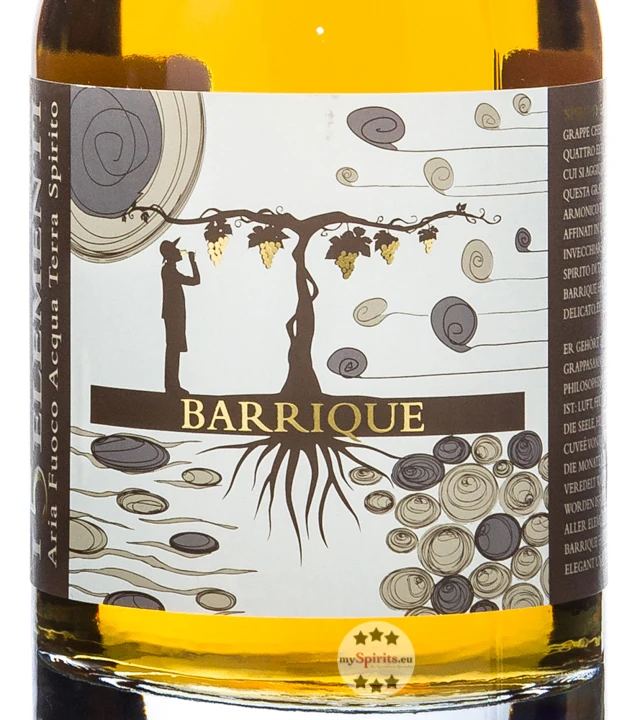 Villa Laviosa Grappa Barrique 5 Elementi 0,5L 4 Villa Laviosa Grappa Barrique 5 Elementi 0,5L – Bild 2