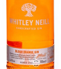 Whitley Neill Blood Orange Gin -Getränke Geschäft whitley neill blood orange gin 07 liter 3 1