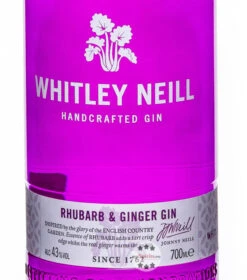 Whitley Neill Rhubarb & Ginger Gin -Getränke Geschäft whitley neill rhubarb ginger gin 07 liter 3