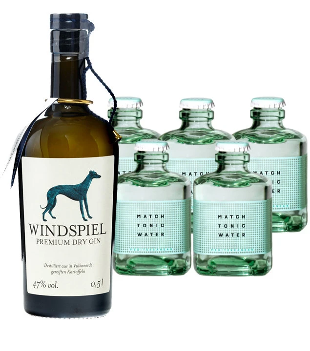 Windspiel Gin & 5 X Match Mediterranean Tonic Set 3 Windspiel Gin & 5 X Match Mediterranean Tonic Set