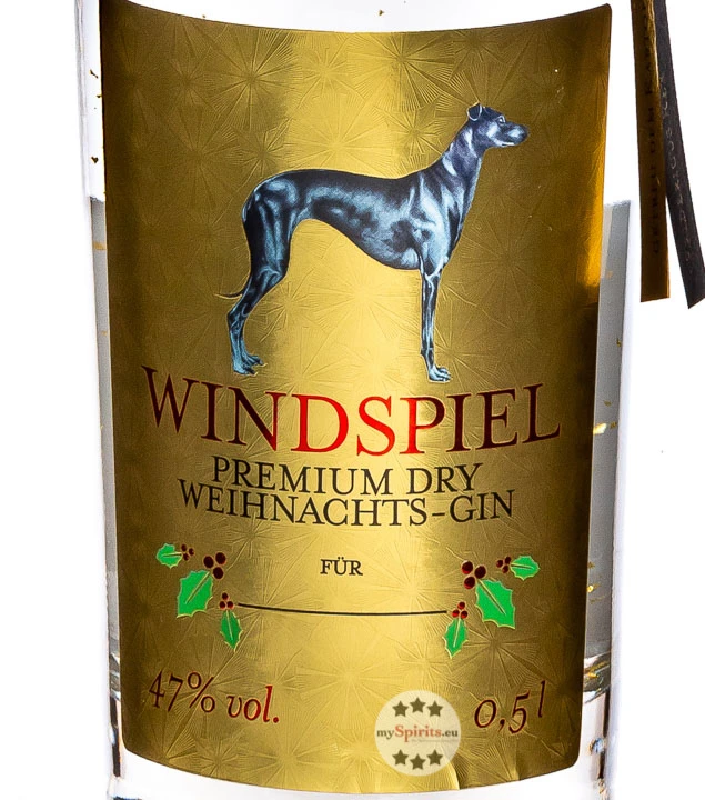 Windspiel Weihnachts-Gin 4 Windspiel Weihnachts-Gin – Bild 2