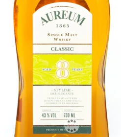 Ziegler Aureum Classic 8 Jahre Single Malt Whisky -Getränke Geschäft ziegler aureum 8 jahre single malt scotch whisky 0 7 liter 6